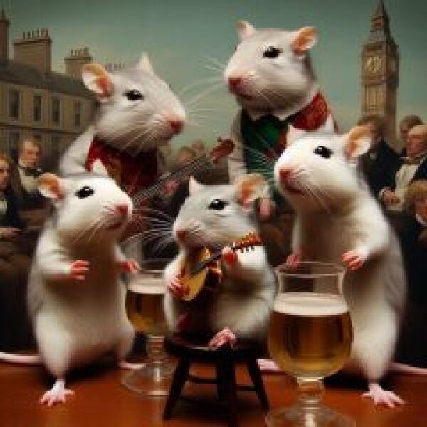 The Bluestocking Women’s Pub: Where Clever Women Sit and Think, While Gerbils Run the Bar.