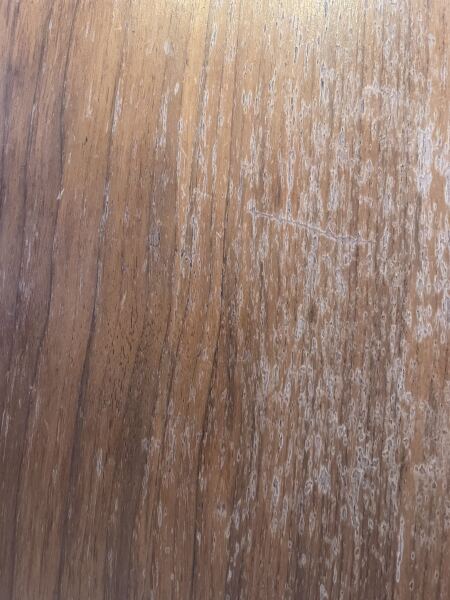 Scratches on table
