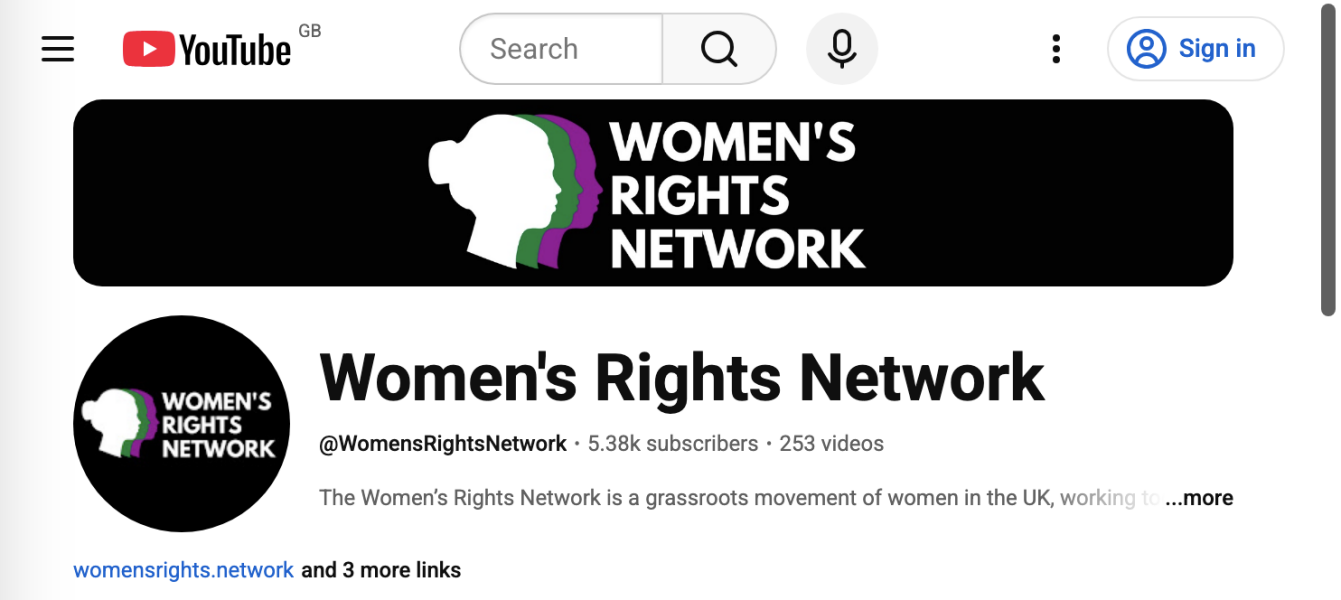 Women’s Rights Network imploding