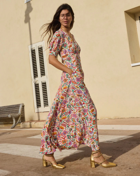 Tea dress for Italian honeymoon