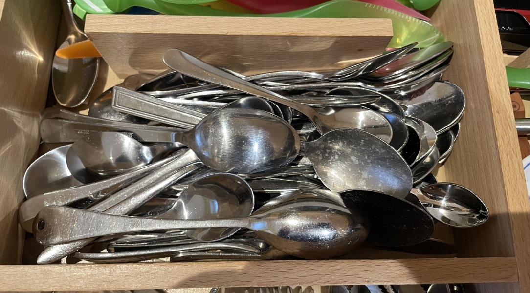 Teaspoons ….
