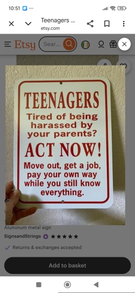 15 year-old know it all son