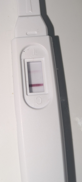 Faint positive?