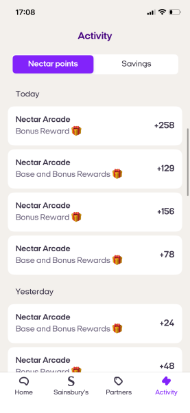 To tell you you can make money on the nectar card app
