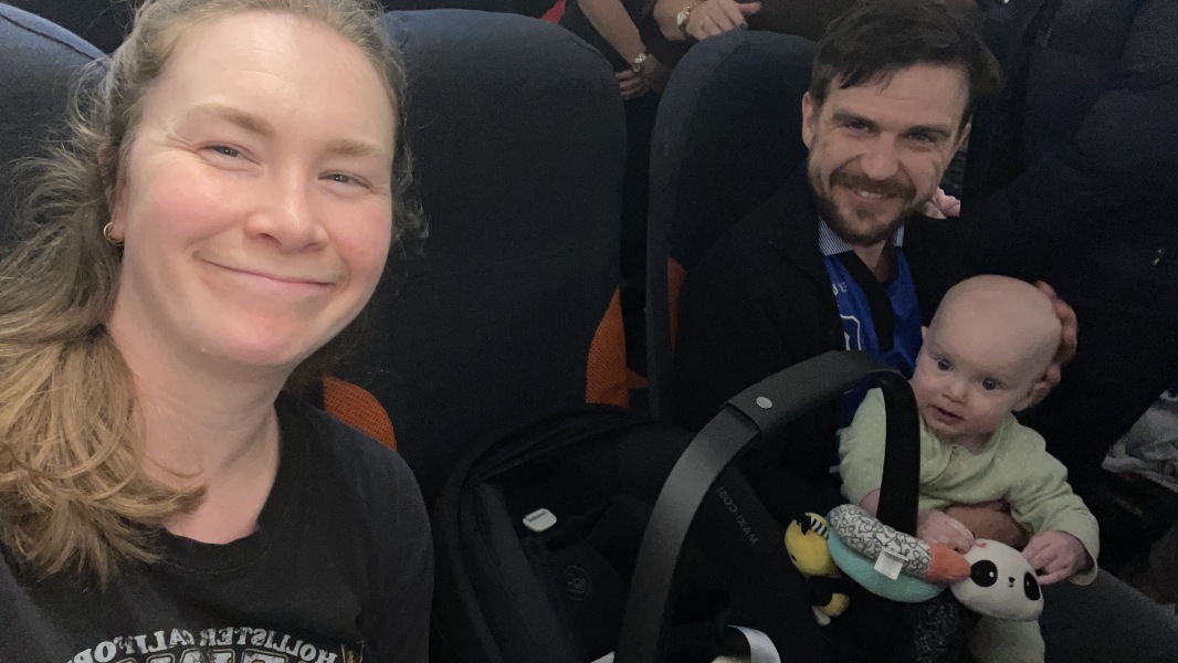 Using rearward facing baby car seat on BA flights