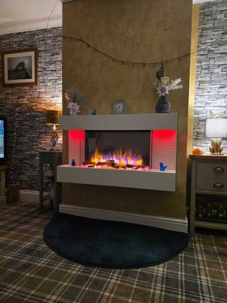 Love my new electric fire