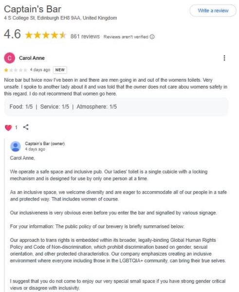 Captain’s Bar, Edinburgh