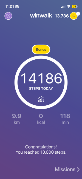 February 10k a day