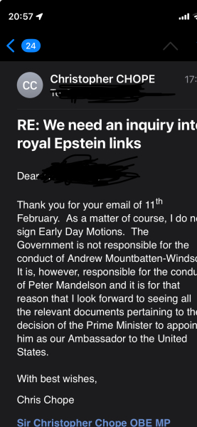 Andrew - continuing his effort to end the Monarchy, part 2