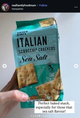 Minimal or non UPF replacement for Ritz Crackers