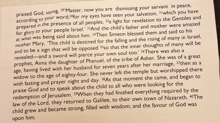 Sharing Sunday services