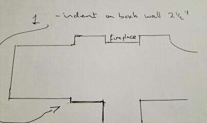 Please help -2 options from builder re lounge wall- inc diagrams