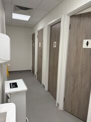 Hospital toilets. Mixed sex