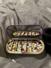 Pill organiser that doesn't look like a pill organiser