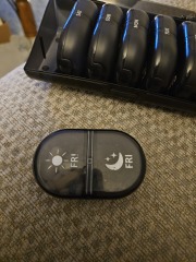 Pill organiser that doesn't look like a pill organiser