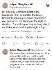 Good Law Project ‘sells hope on trans rights despite court defeats’