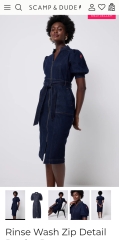 Denim dress for size 18