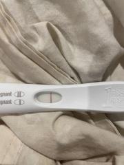 Am I pregnant ?? Line eyes ?? Is it an indent ?? Faint positive !! Help !!