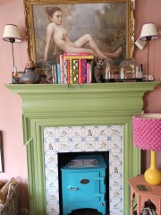 What to put above this fireplace?