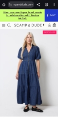 Denim dress for size 18