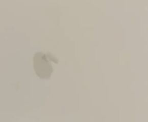 Help! White tack has left grey marks on wall…