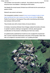 Australian govt secret payout to woman sexually attacked by a trans murderer in jail