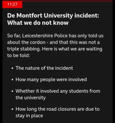Why is what’s happening in Leicester secret?