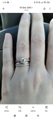 Show me your ‘dainty’ engagement rings :)