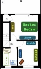 How would you sort sleeping arrangements? Floor plan included.