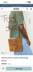 Crossbody tan bag ideas!