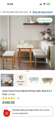 Small kitchen - corner benches and table sets