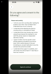 Looks like Voy is offering click counting and using pens over 6 weeks