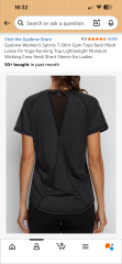 Larger lady gym wear
