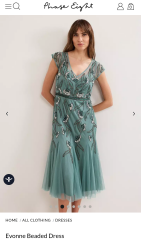 How would you style this dress for an evening reception?