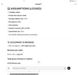 To think we can start a glamping business