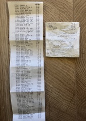 How much is the weekly food shop?!