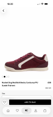 Help me decide on burgundy trainers