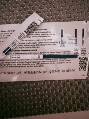 Very early pregnancy test - is it positive?