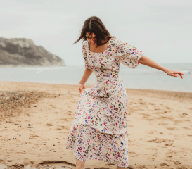 Tea dress for Italian honeymoon