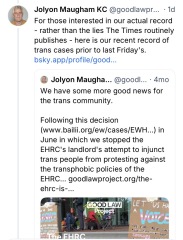 Good Law Project ‘sells hope on trans rights despite court defeats’