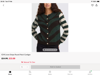 Chunky blue cardigan please help!