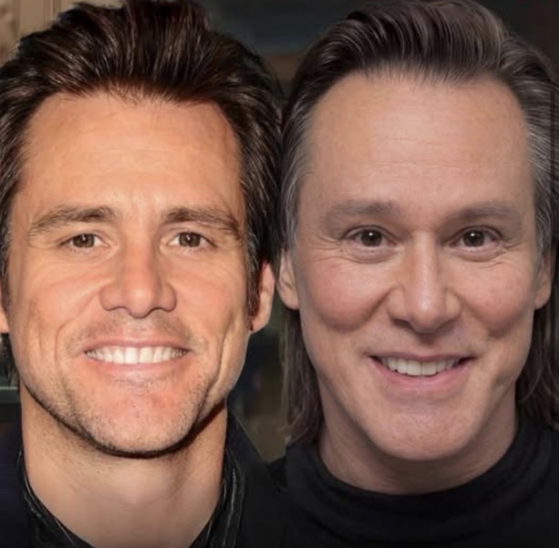 Jim Carrey is unrecognisable!