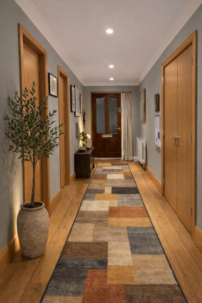 Please help me redecorate my dingy hallway