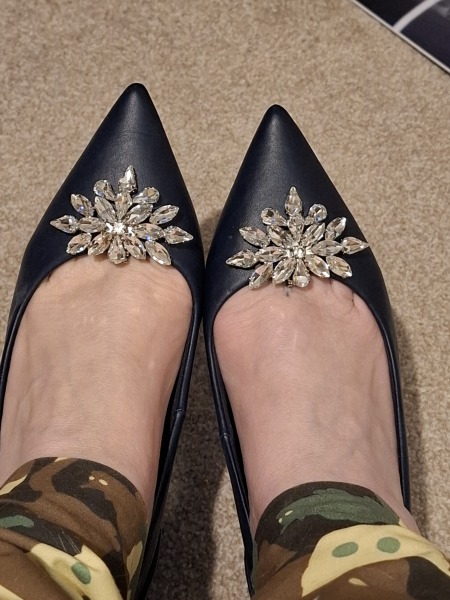 Shoe clip ons yes or no.