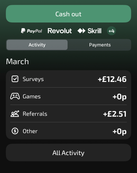 Earn a little extra with surveys