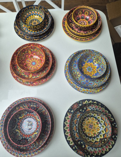 Beautiful pasta bowls