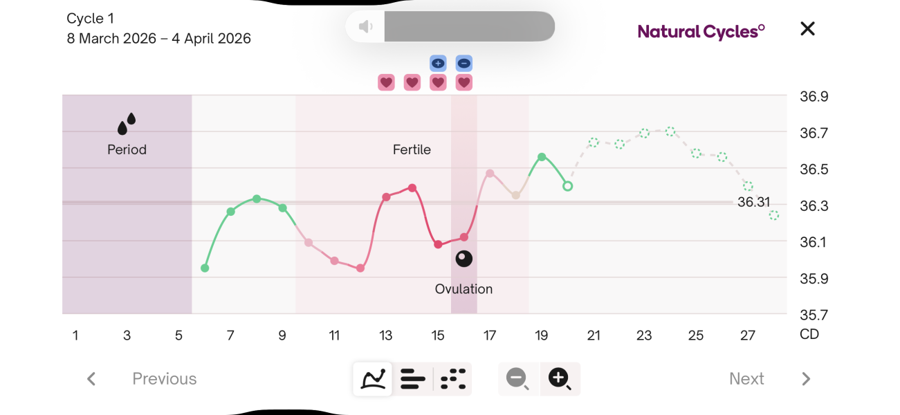 First month tracking BBT while TTC: is my post ovulation temperature low?