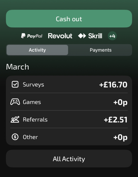 Earn a little extra with surveys