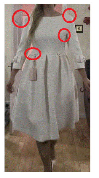 Does you think this dress looks ok fit-wise?