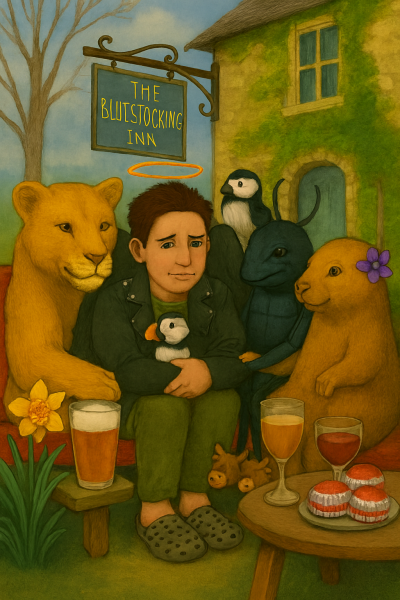 The Bluestocking Inn, cocktails and cocoa and all